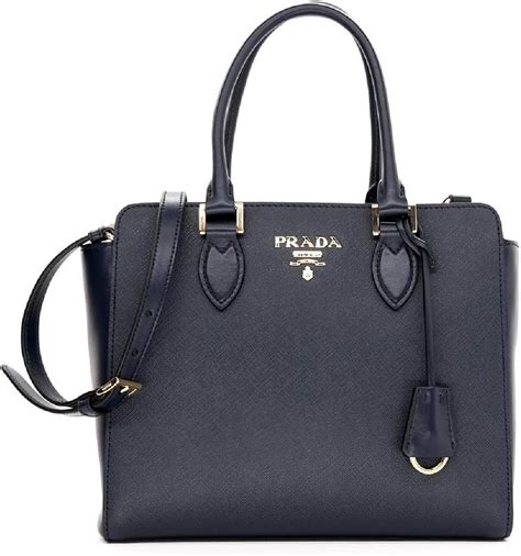 prada navy handbag|prada saffiano leather bag.